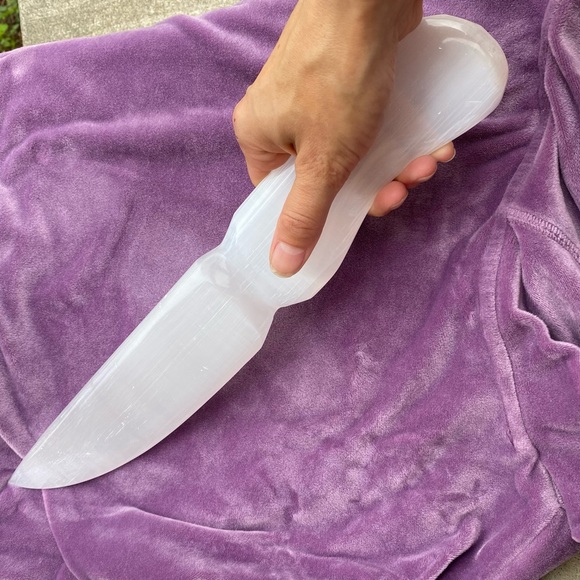 Large selenite blade - Picture 2 of 4